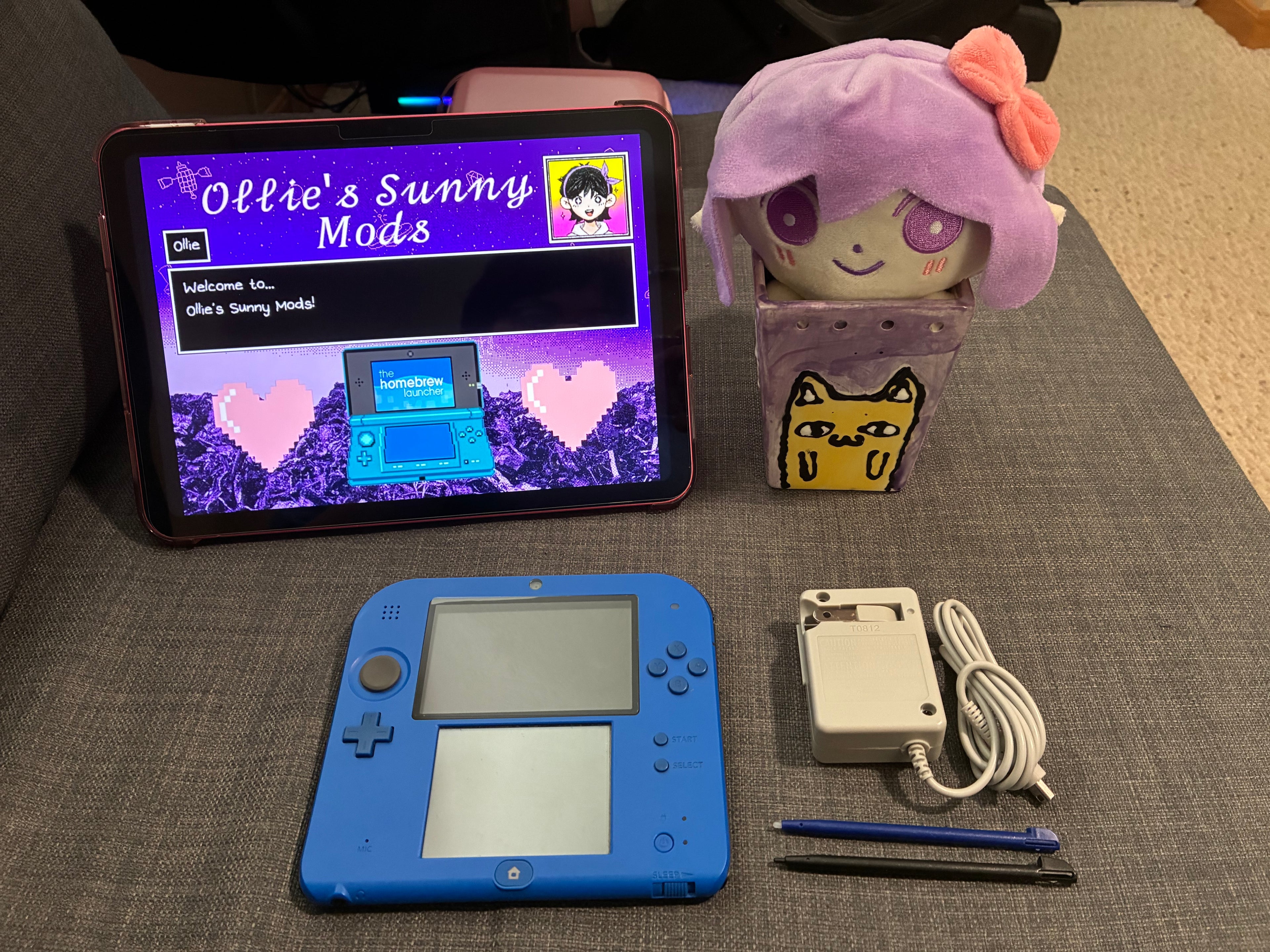 Modded Blue 2DS - ⚠️READ DESCRIPTION⚠️