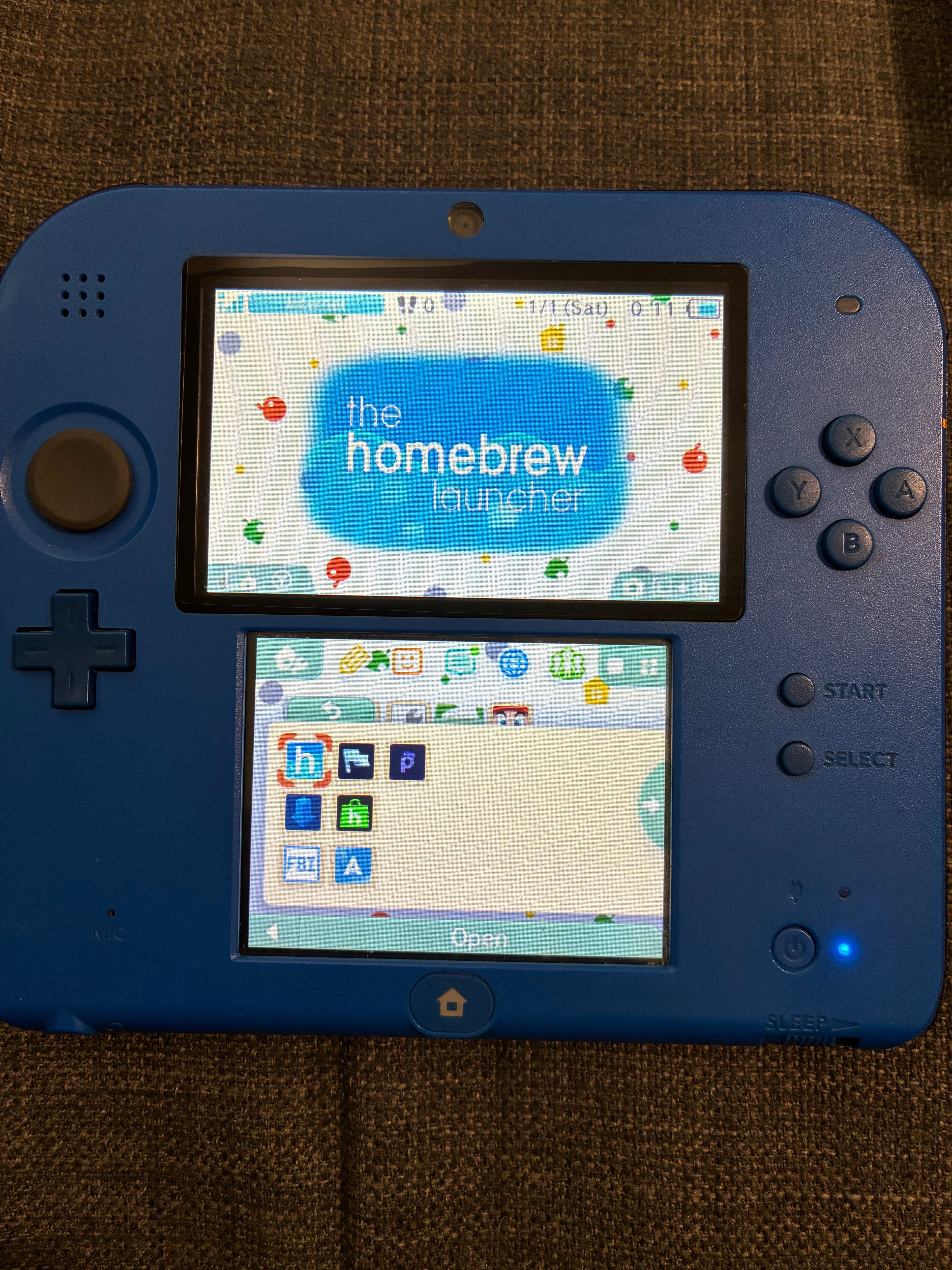 Modded Blue 2DS - ⚠️READ DESCRIPTION⚠️